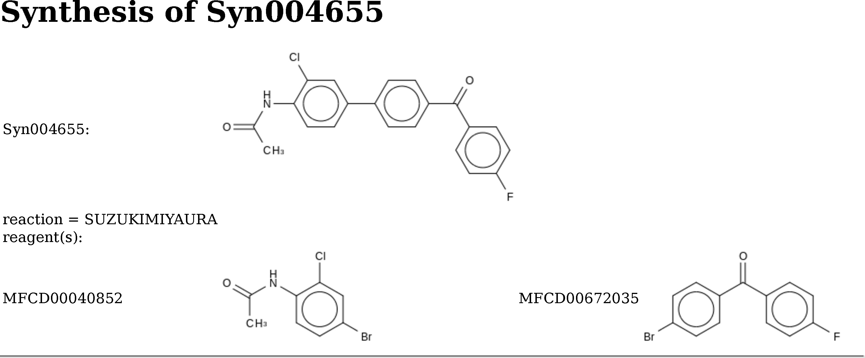 figure of Syn004655 synthesis, 2D